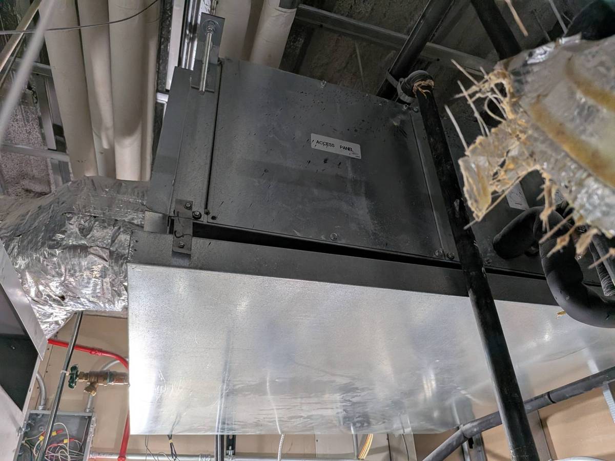 Air handler and ductwork installation